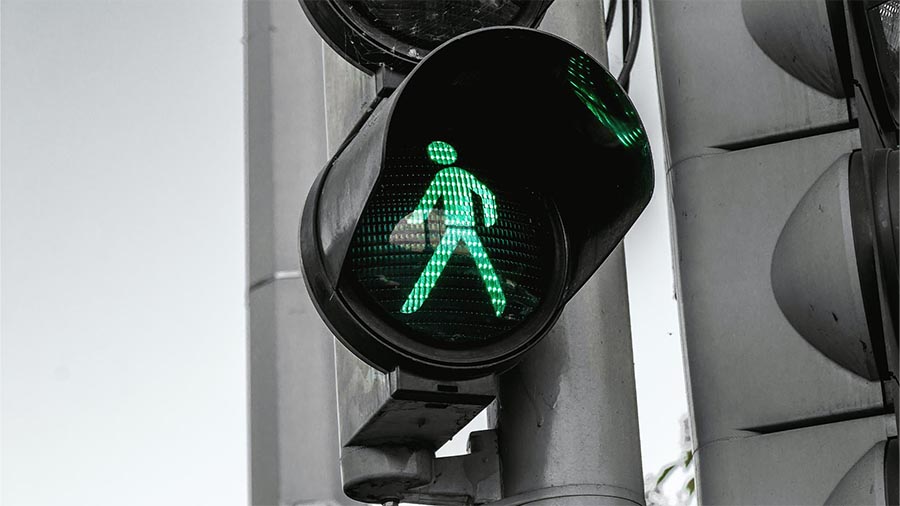 pedestrian walk signal